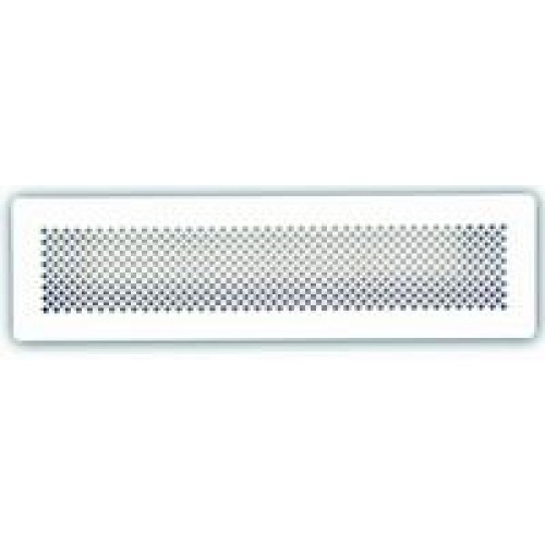 Ventilační mřížka 105x425, bílá