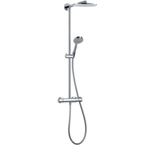 Hansgrohe Raindance Showerpipe 240 mm DN15 Sprchové rameno 460 mm DN15, chróm 27160000