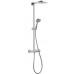 Hansgrohe Raindance Showerpipe 180 mm Sprchové rameno 460 mm EcoSmart, chróm 27165000