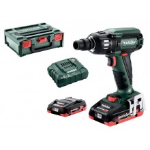 Metabo SSW 18 LTX 400 BL Aku rázový uťahovák, 18V 2X4.0 Ah, MetaBOX 602205800