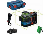 BOSCH GLL 18V-120-33 CG PROFESSIONAL Líniový laser, L-BOXX, 1× 18V 4,0 Ah 136 0601065100