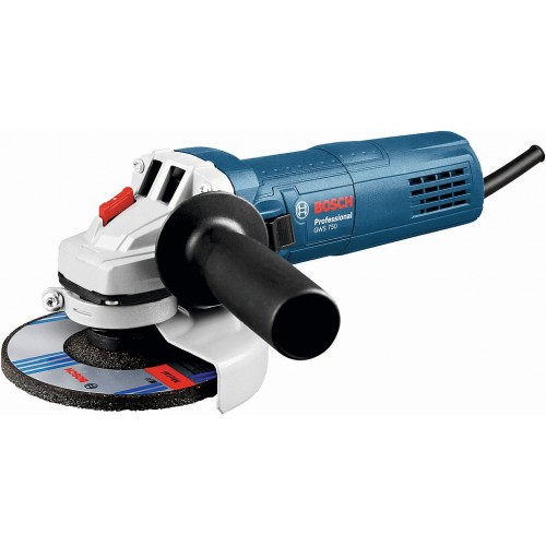 BOSCH GWS 750 PROFESSIONAL Uhlová brúska + Obrusovací kotúč 060139400A