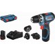 BOSCH GSR 12V-15 FC PROFESSIONAL Akumulátorový vŕtací skrutkovač 06019F6000