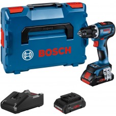 BOSCH GSR 18V-90 C PROFESSIONAL Vŕtací skrutkovač, L-BOXX, GAL 18V-40, 2x4.0Ah 06019K6004