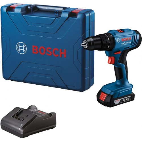 BOSCH GSB 183-LI PROFESSIONAL Aku príklepový vŕtací skrutkovač, 1x 2,0 Ah 06019K9101