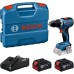 BOSCH GSR 18V-65 PROFESSIONAL Vŕtací skrutkovač, 2× GBA 5.0Ah, L-Case 06019N3232