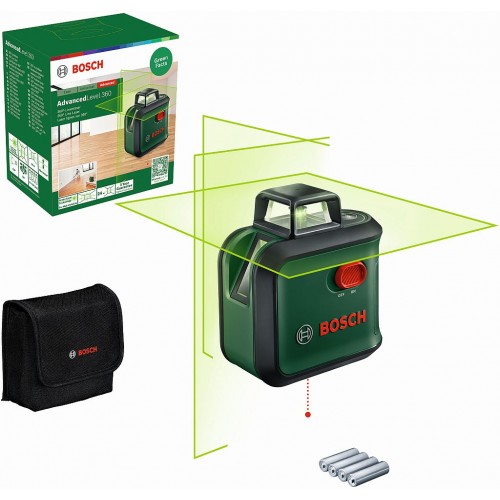 BOSCH AdvancedLevel 360 Krížový čiarový laser 0603663B06