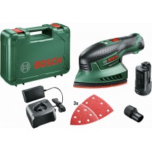 BOSCH EasySander 12 Akumulátorová multibrúska, 2x2,0 Ah 060397690A