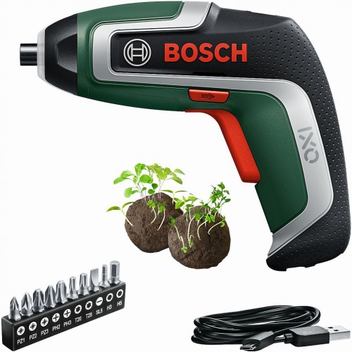 BOSCH IXO 7 Akumulátorový skrutkovač + semínka 06039E0009