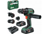 BOSCH AdvancedDrill 18V-80 QuickSnap Akumulátorový vŕtací skrutkovač, 2×2,5 Ah 06039E2004