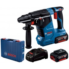 BOSCH GBH 187-LI PROFESSIONAL Vŕtacie kladivo, 2x 5.0 Ah Li-Ion, GAL 1880 0611923021