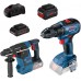 BOSCH Súprava: GSR 18V-50+GBH 18V-26+1x ProCORE 4,0Ah+1x ProCORE 8,0Ah 0615990N1X