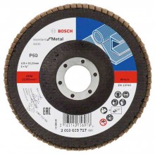 BOSCH Lamelový brúsny kotúč X431, Standard for Metal, 125 mm, 22,23 mm, 60 2608603717