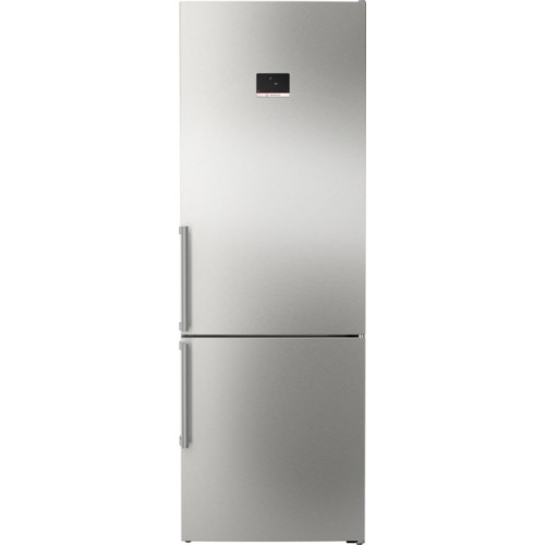 Bosch Séria 6 Voľne stojaca chladnička s mrazničkou dole 203 x 70 cm matná oceľ KGN49AICT