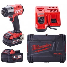 Milwaukee M18 FMTIW2F12-502X Rázový uťahovák (1/2") (18V/2x5,0Ah) HD Kufor 4933478450