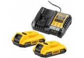 DeWALT DCB1104D2 Súprava XR nabíjačka DCB1104 + 18V 2x2,0Ah