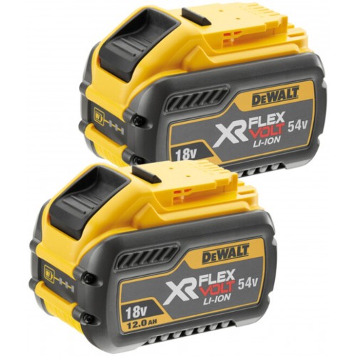 DeWALT DCB548Y2 Set 2x akumulátor FlexVolt 18/54V - 12V