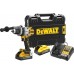 DeWALT DCD1007H2T Aku vŕtačka s príklepom (169Nm/18V/2x5,0Ah PowerStack) Tstak