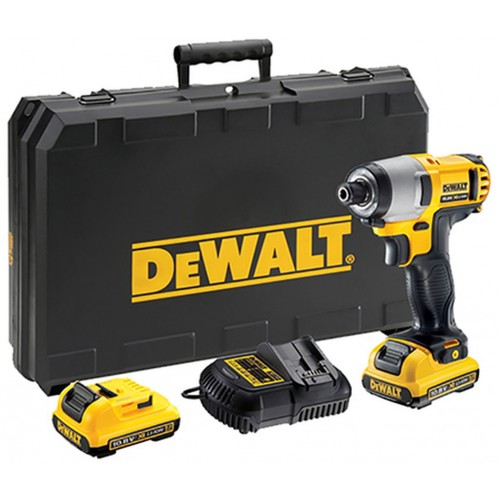 DeWALT DCF815D2 Aku rázový uťahovák 1/4" (107Nm/10,8V/2x2Ah) kufor