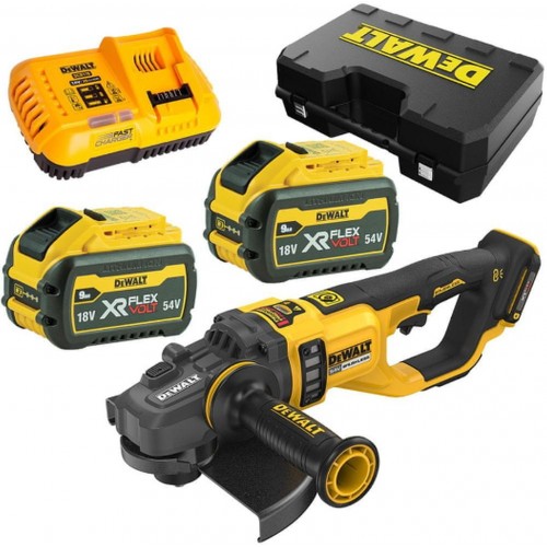 DeWALT DCG460X2 Aku uhlová brúska XR FlexVolt (230mm/54V/2x9,0Ah) kufor