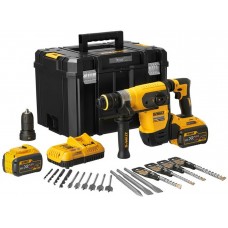 DeWALT DCH417X2 Aku kombinované kladivo SDS-Plus XR FlexVolt (4,5J/54V/2x9,0Ah) Tstak