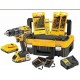 DeWALT DCK791D2T Aku Vŕtačka s príslušenstvom 18V 2x2.0Ah 2.000 ot-min, TSTAK I Box