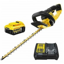 DeWALT DCMHT563P1 Aku bezuhlíkový plotostrih 55cm XR (18V/1x5,0Ah)