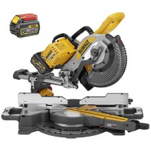 DeWALT DCS727T2 Aku pokosová píla XR FlexVolt (250mm/54V/2x6,0Ah)