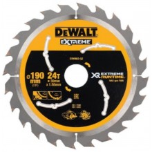 DeWALT DT99562 Pílový kotúč Extreme 190 x 30 mm, 24 zubov, ATB+R 25°