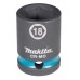 Makita E-16140 kľúč nástrčný 1/2", štvorhran, IMPACT BLACK, 18mm