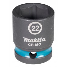 Makita E-16184 kľúč nástrčný 1/2", štvorhran, IMPACT BLACK, 22mm = old B-40191