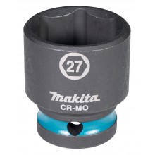 Makita E-16215 kľúč nástrčný 1/2", štvorhran, IMPACT BLACK, 27mm