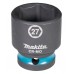 Makita E-16215 kľúč nástrčný 1/2", štvorhran, IMPACT BLACK, 27mm