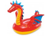 INTEX Nafukovacie zvieratko Dragon Ride-On červená 57577NP