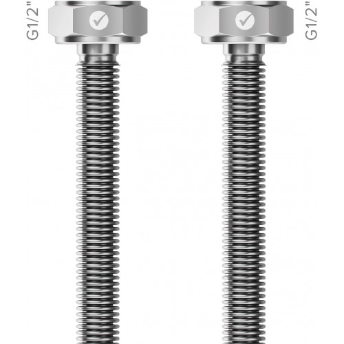 MERABELL Toaletná hadica Aqua Classic G1/2"-G1/2", 50cm M0073