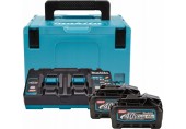 Makita 191U00-8 Súprava Li-ion XGT 40V 2xBL4040+1xDC40RB+Makpac