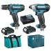 Makita CLX201SAX6 Aku sada DF331DZ+TD110DZ+2xaku+termotaška Makpac