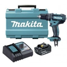 Makita DHP482RF Aku príklepový skrutkovač (62Nm/18V/1x3,0Ah) kufor