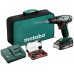 Metabo BS 18 Set Aku vŕtací skrutkovač (48Nm/18V/1x2,0Ah) taška 602207580