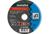 Metabo Flexiarapid super Rezný kotúč 125 x 1,0 x 22,23 oceľ , TF 41 616189000