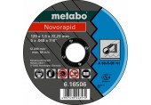 Metabo Novorapid Rezný kotúč 125 x 1,0 x 22,23 mm, oceľ, TF 41 616506000