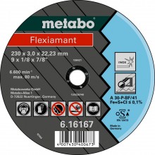 Metabo Flexiamant Rezný kotúč 125 x 2,5 x 22,23 Inox, TF 41 616738000
