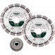 Metabo Sada: 2x Diamantový rezný kotúč 125x22,23mm, „UP“+r matica M 14 628582000