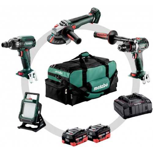 Metabo Combo Set 4.3.2 18V Akumulátorové stroje v sade (18V/2x10,0Ah) taška 685209000