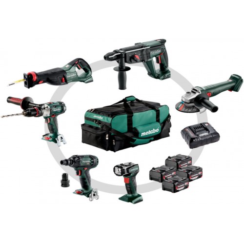 Metabo Combo Set 6.1 Akumulátorové stroje v sade (18V/4x4,0Ah) Taška 685211000