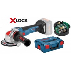 BOSCH GWX 18V-10 SC Professional Aku uhlová brúska s X-LOCK, 125 mm, bez aku 06017B0400