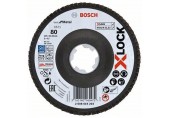 BOSCH X-LOCK Best for Metal Lamelový brúsny kotúč X571, 125x22,23mm, G80 2608619203