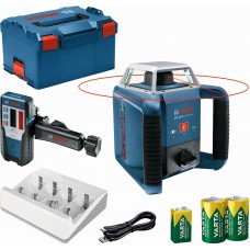 BOSCH GRL 400 HV PROFESSIONAL Rotačný laser + LR 1, L-BOXX 0601061806