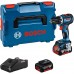 BOSCH GSR 18V-90 C PROFESSIONAL Aku vŕtací skrutkovač 2x GBA 4,0Ah, L-BOXX 06019K6003