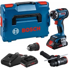 BOSCH GSR 18V-90 FC Vŕtací skrutkovač, 2× 4.0Ah, GAL 18V-40, L-BOXX 136 06019K6205